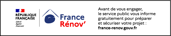 République Française - France Rénov'. Avant de vous engager, le service public vous informe gratuitement pour préparer et sécuriser votre projet : france-renov.gouv.fr